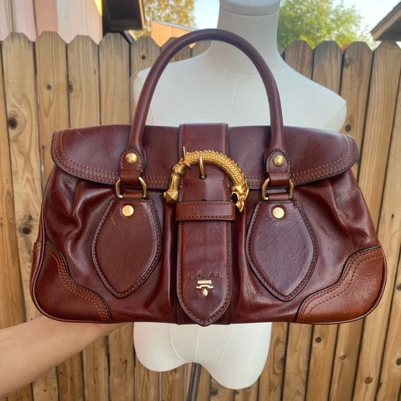 Prada | Bags | Limited Edition Vintage Prada Le Dragon Buckle Bag